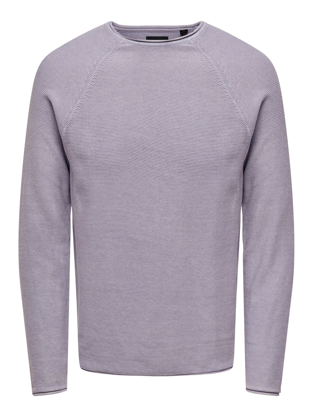 ONLY & SONS Rundringning Pullover -Purple Ash - 22016131