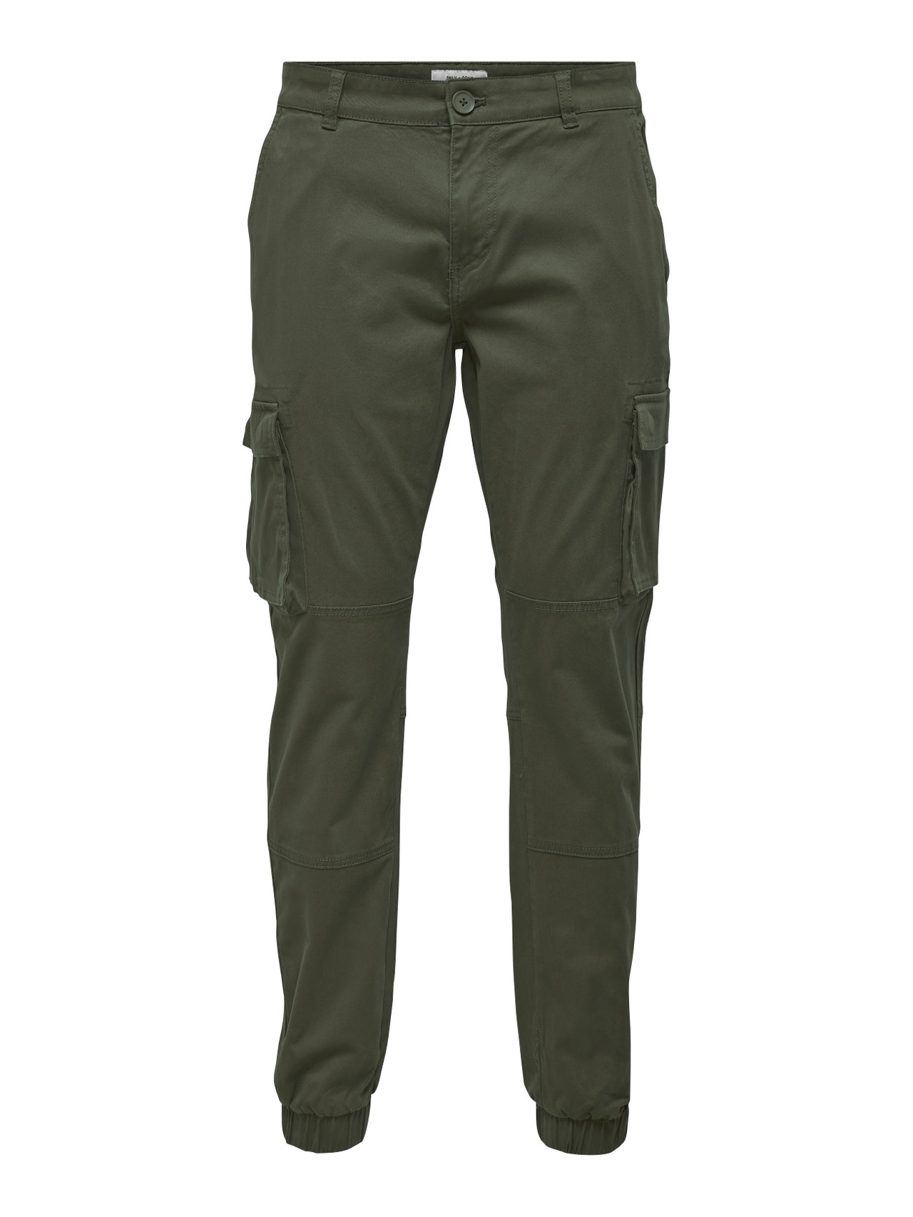ONLY & SONS Cargo bukser -Olive Night - 22016687
