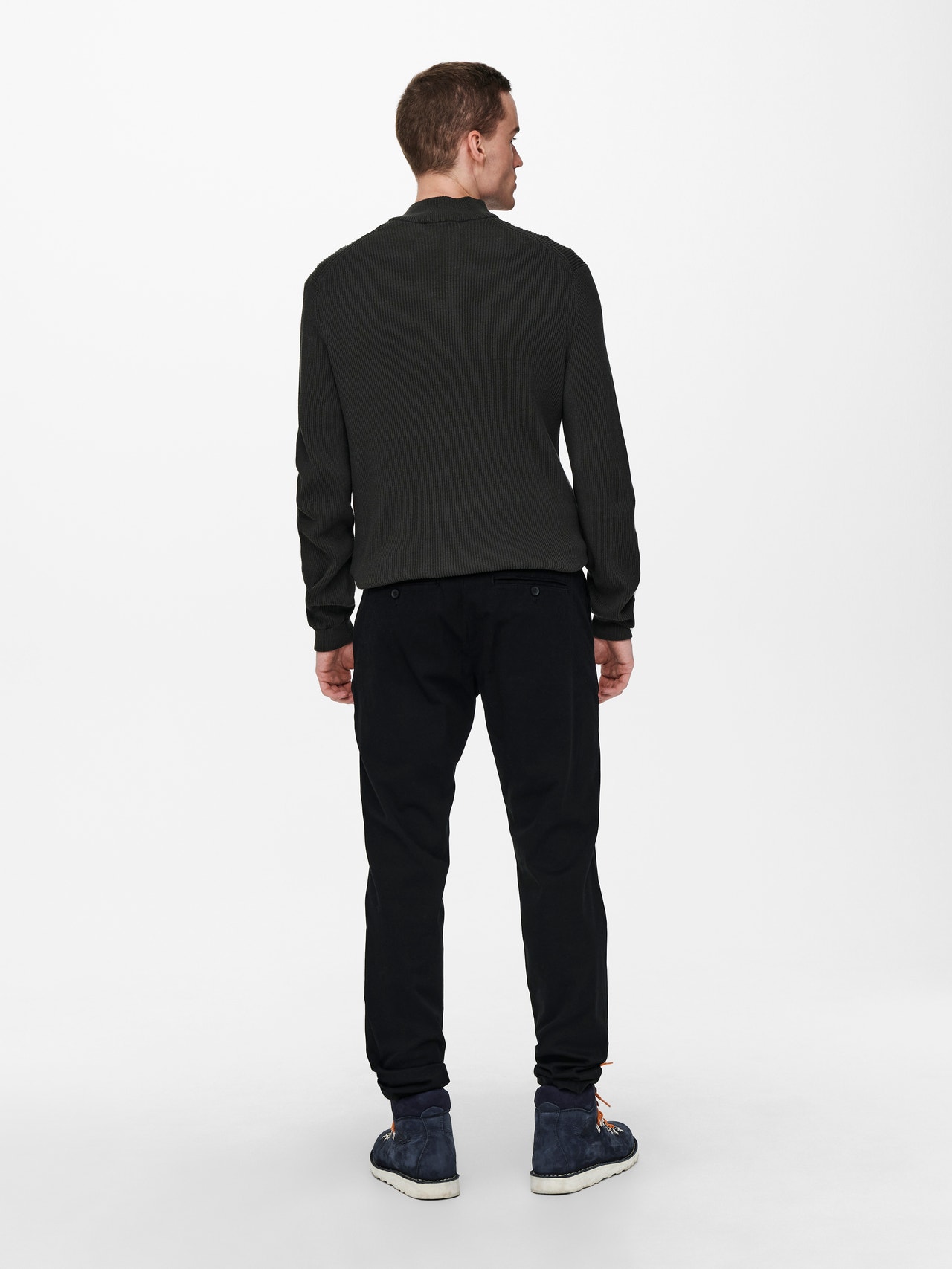 ONLY & SONS Tapered fit Chino's -Black - 22016775