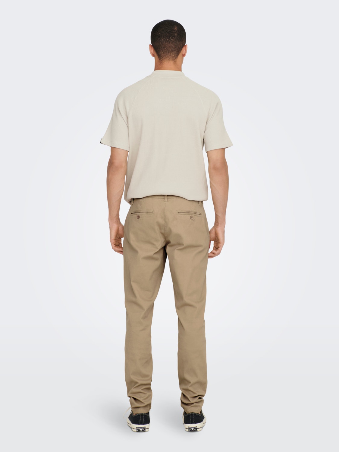 ONLY & SONS Tapered Fit Chinos -Chinchilla - 22016775