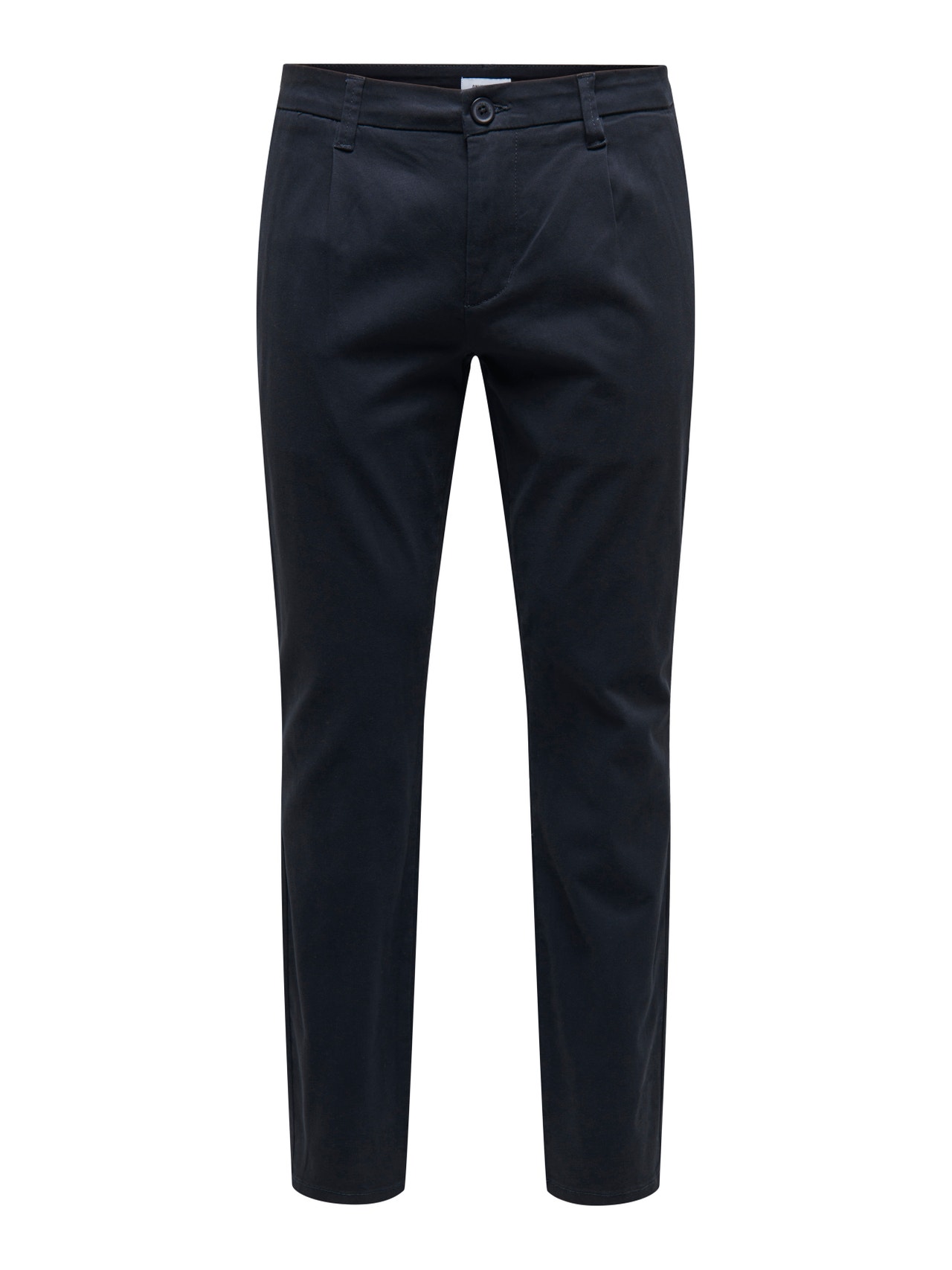 ONLY & SONS Tapered Fit Chinos -Dark Navy - 22016775