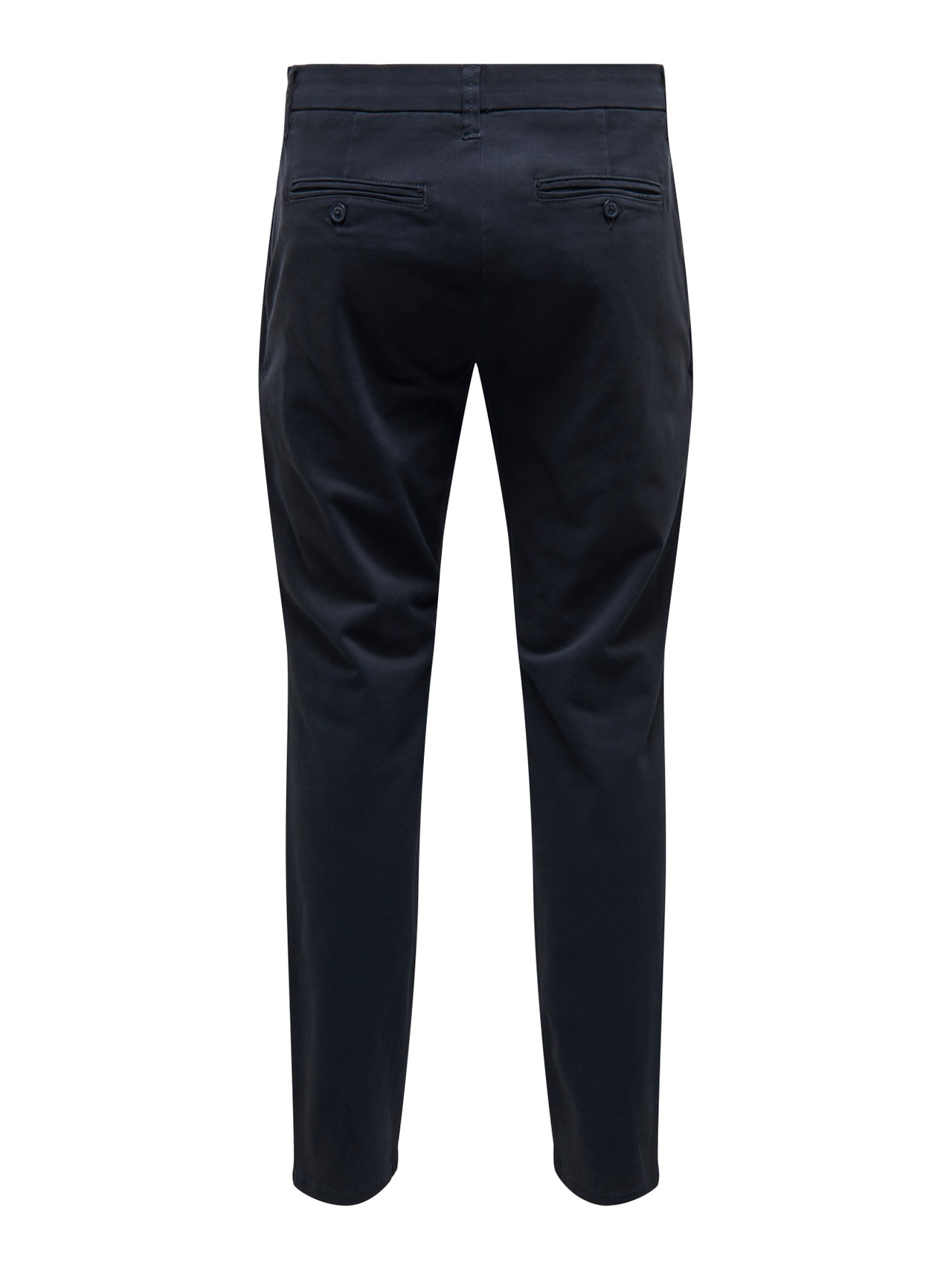 ONLY & SONS Tapered fit trousers -Dark Navy - 22016775