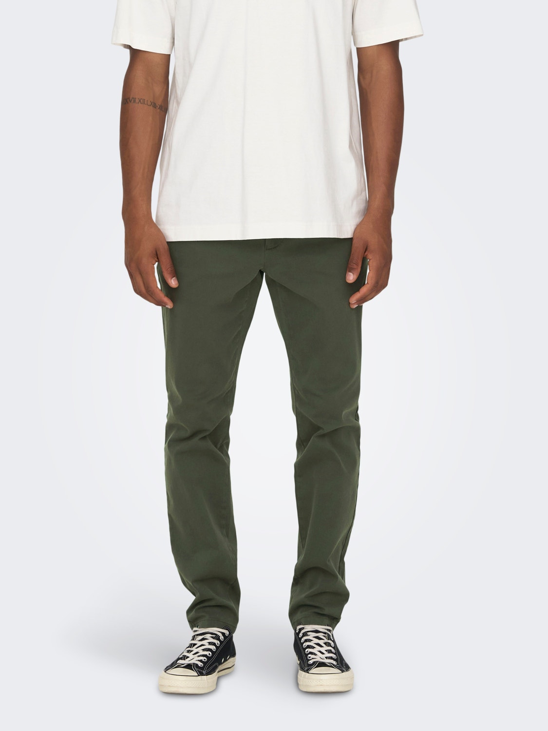 ONLY & SONS Tapered Fit Chinos -Peat - 22016775