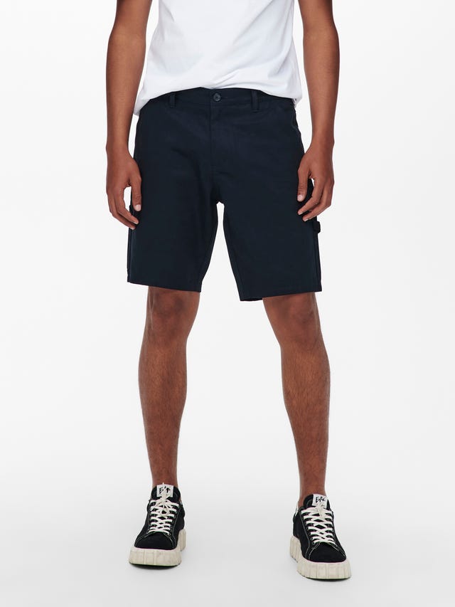 ONLY & SONS Normal geschnitten Mittlere Taille Shorts - 22016952