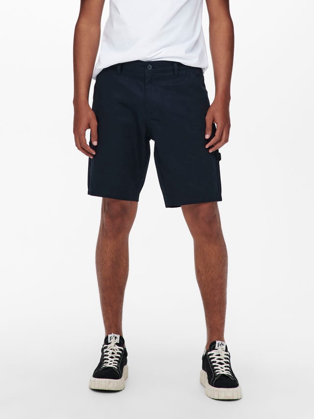 ONLY & SONS Shorts Regular Fit Taille moyenne - 22016952