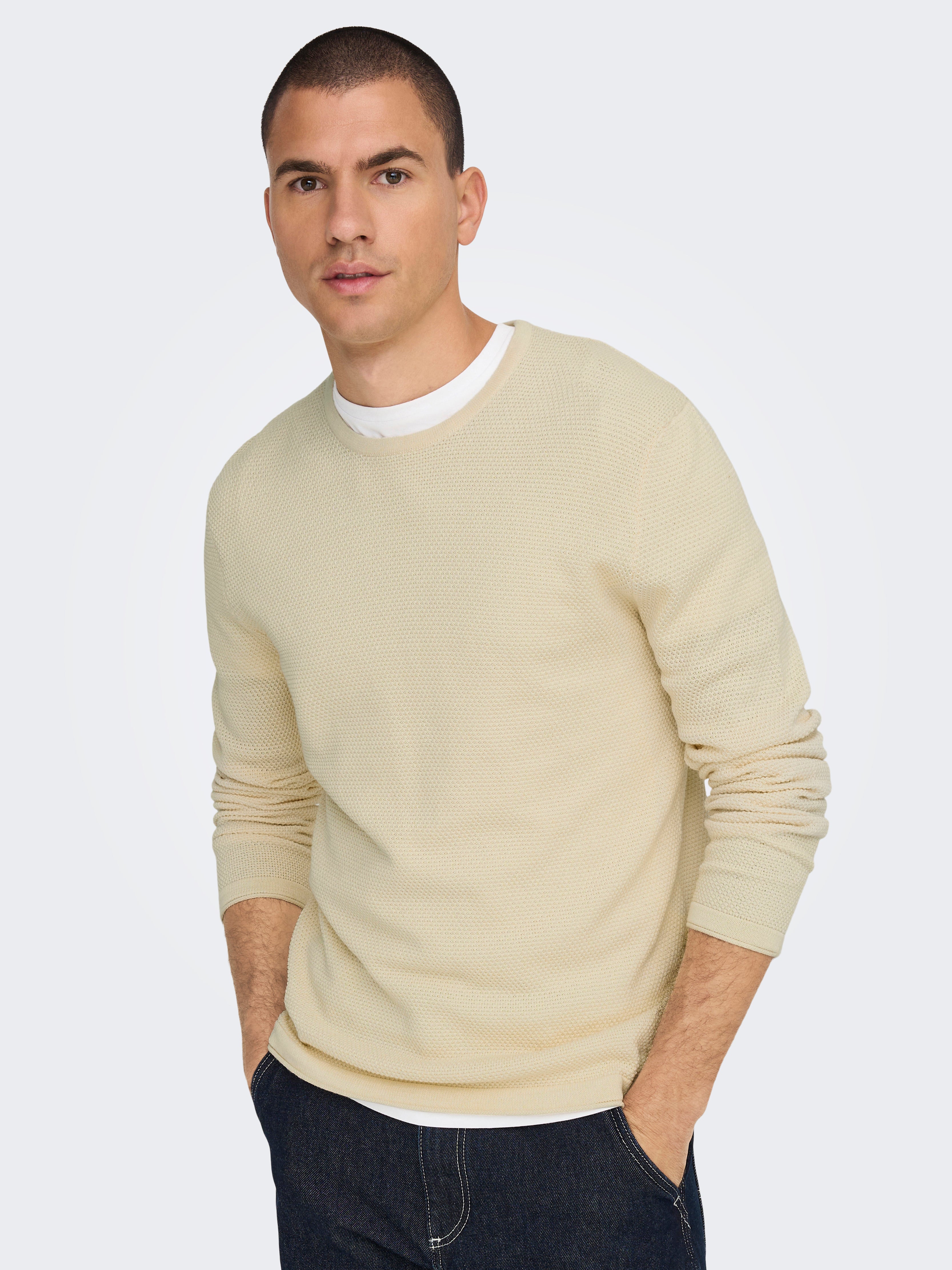 White on sale sweat jumper