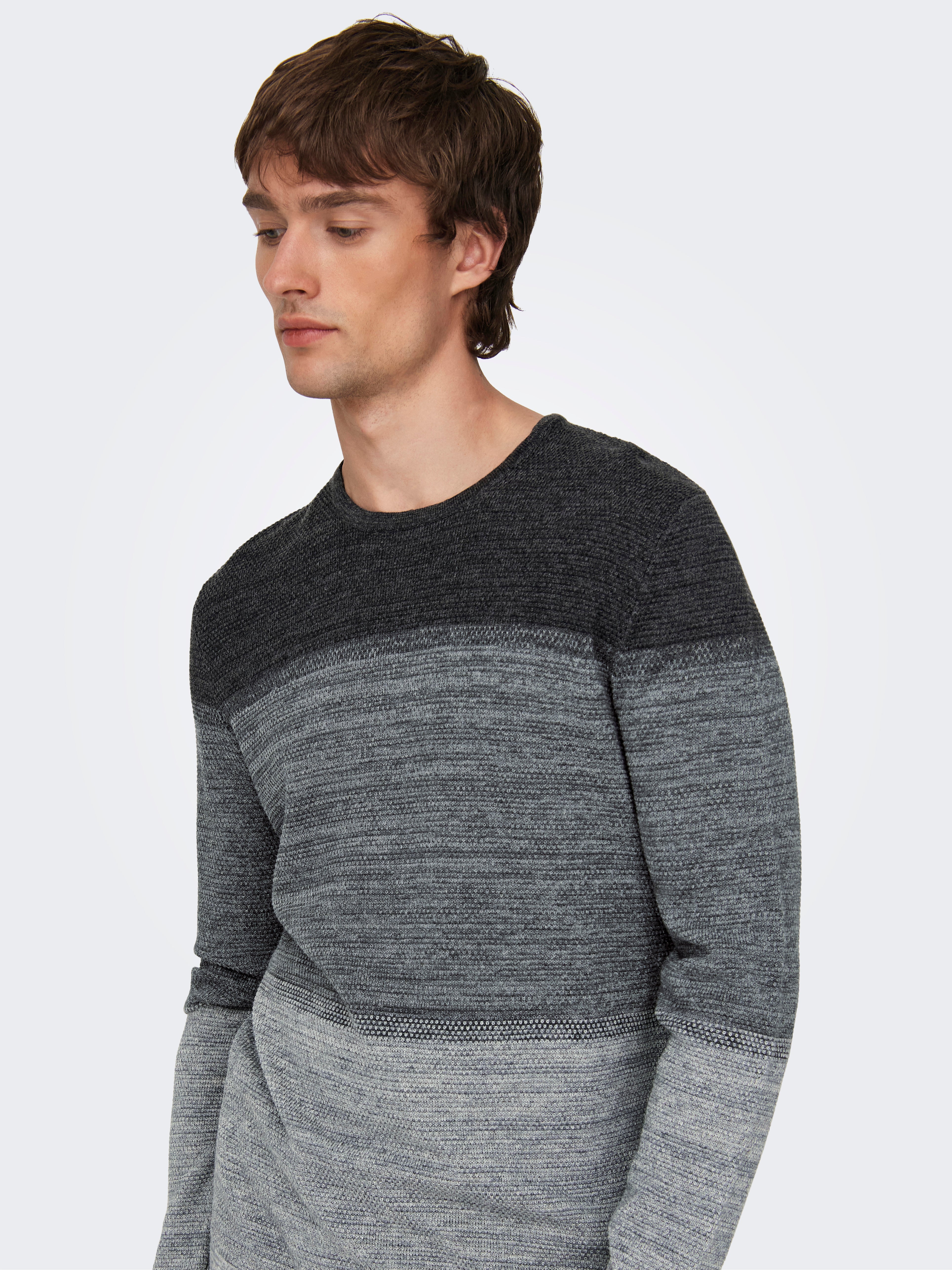 ONSPANTER Pullover | Medium Grey | ONLY & SONS®