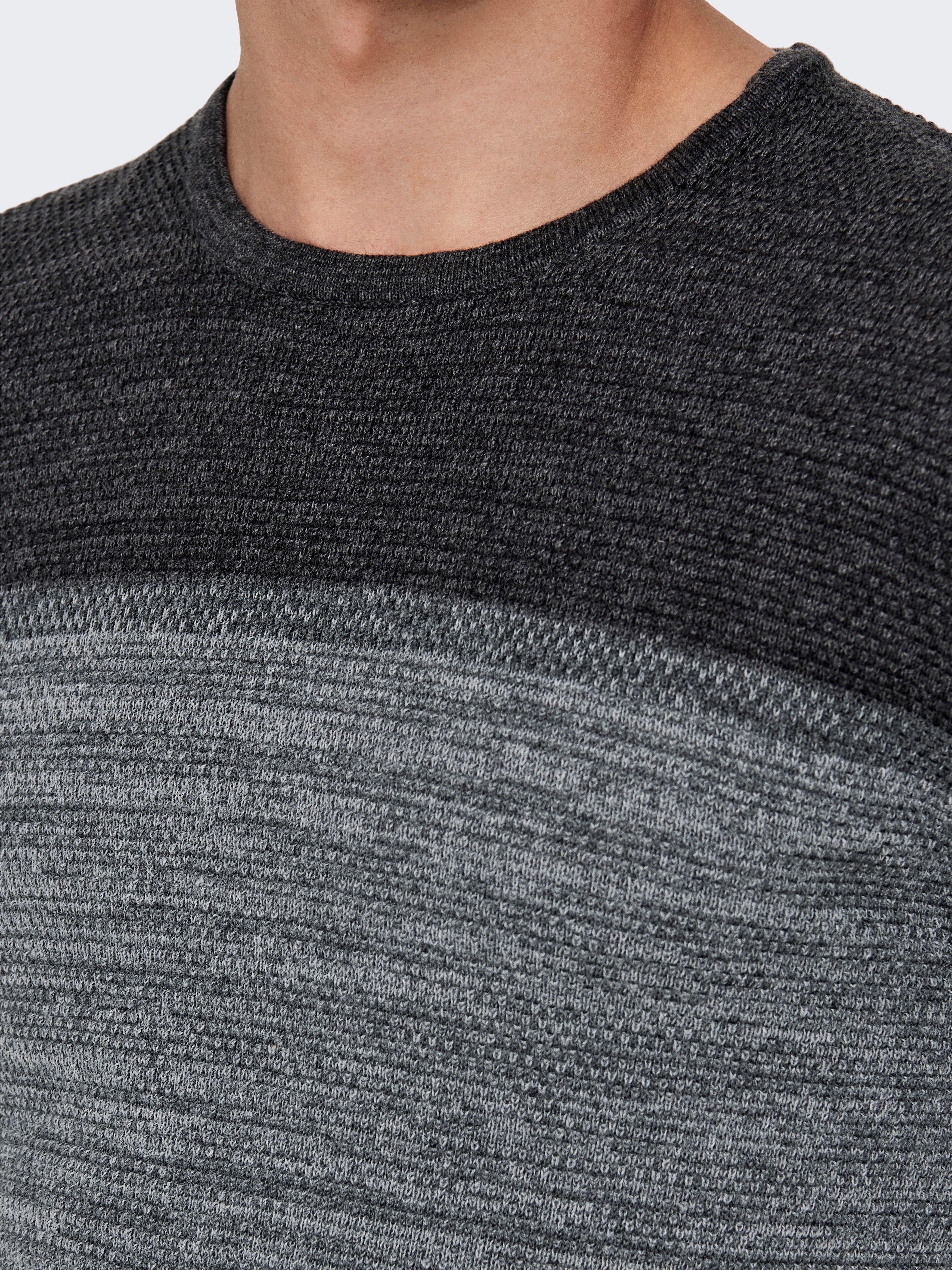 ONSPANTER Pullover | Medium Grey | ONLY & SONS®