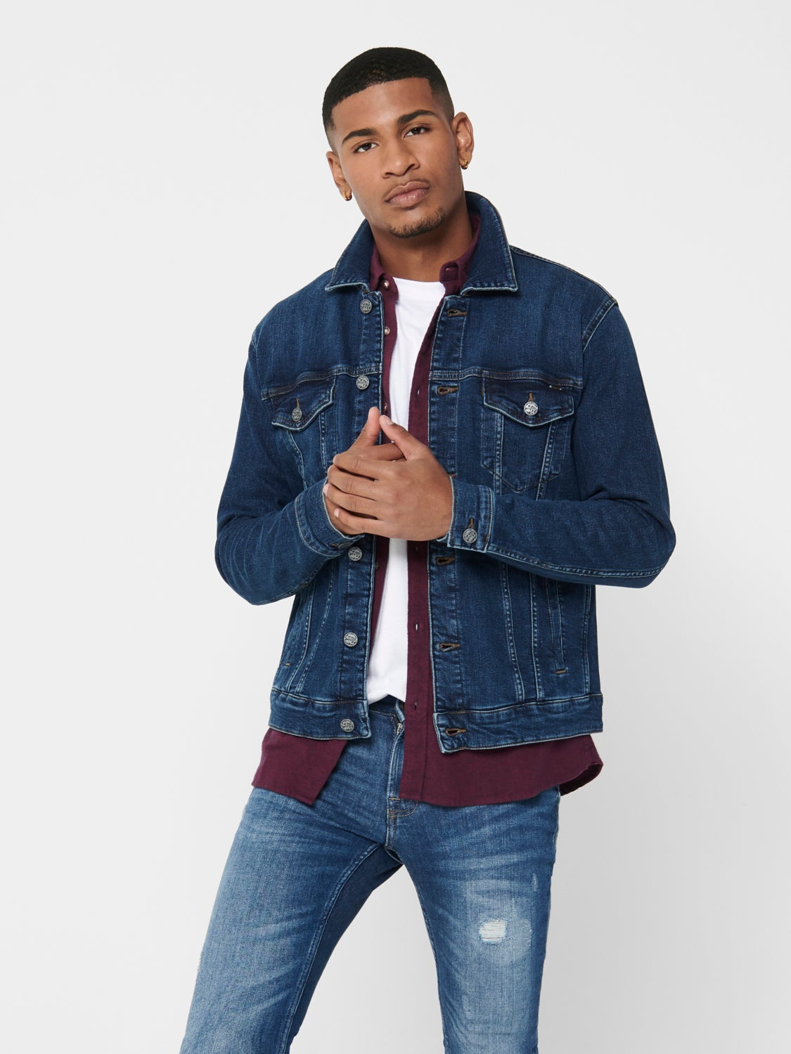 levi short denim jacket