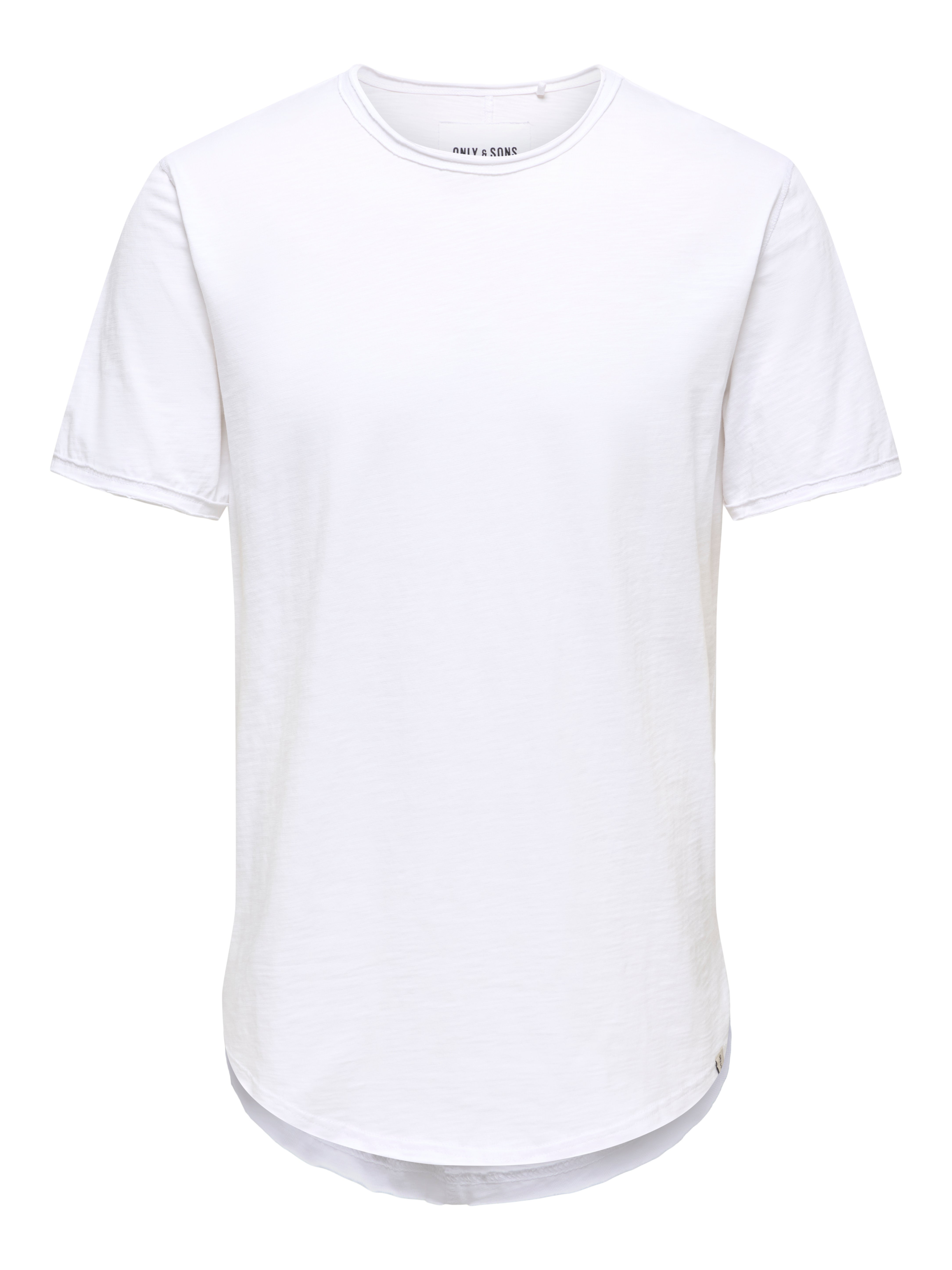 Long T-shirt | White | ONLY \u0026 SONS®