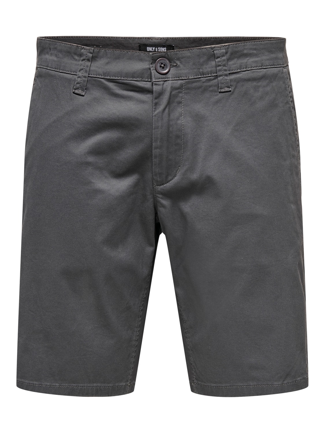 ONLY & SONS Normal geschnitten Shorts -Grey Pinstripe - 22018237