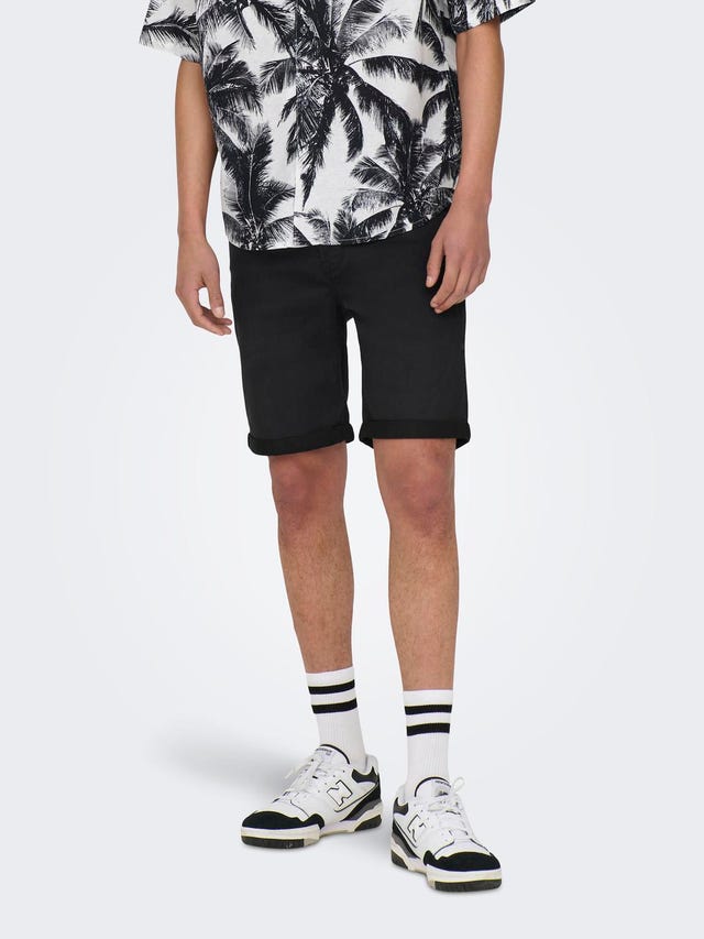 ONLY & SONS Normal geschnitten Mittlere Taille Shorts - 22018581