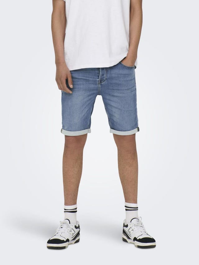 ONLY & SONS Slim Fit Mid waist Shorts - 22018584