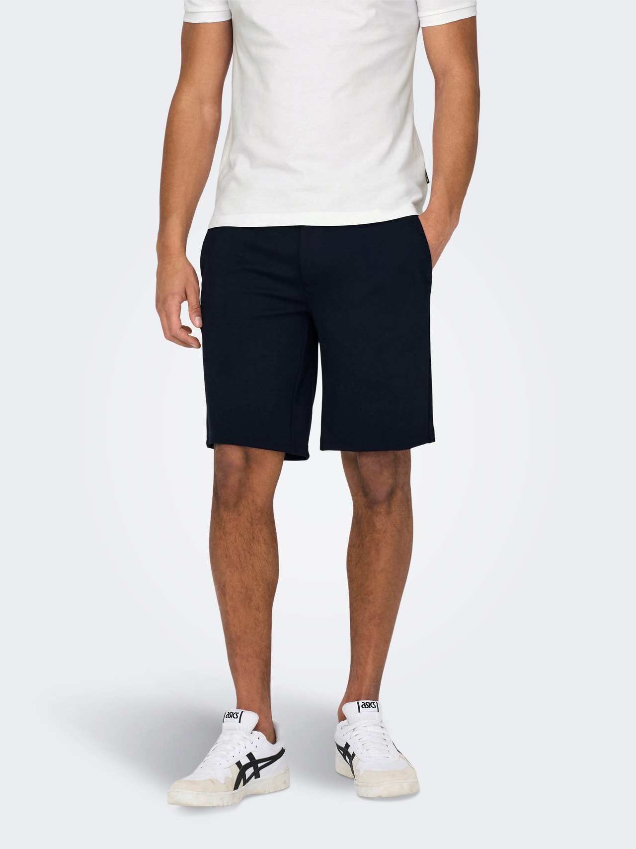 ONLY & SONS Regular fit Mid waist Shorts -Night Sky - 22018667