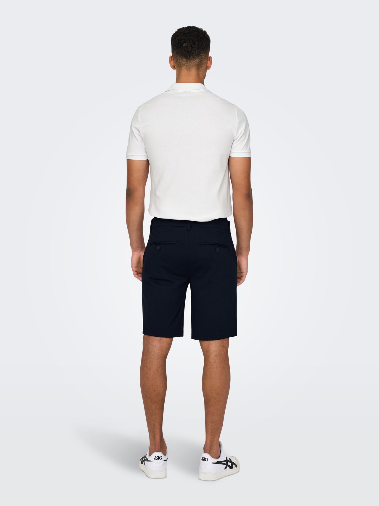 ONLY & SONS Normal geschnitten Mittlere Taille Shorts -Night Sky - 22018667