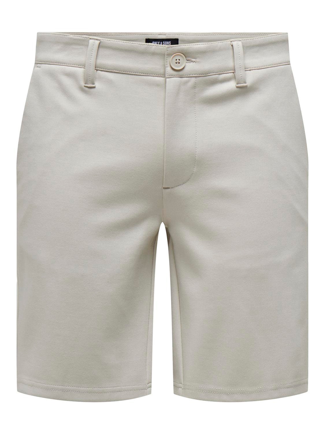 ONLY & SONS Regular Fit Mid waist Shorts -Moonstruck - 22018667