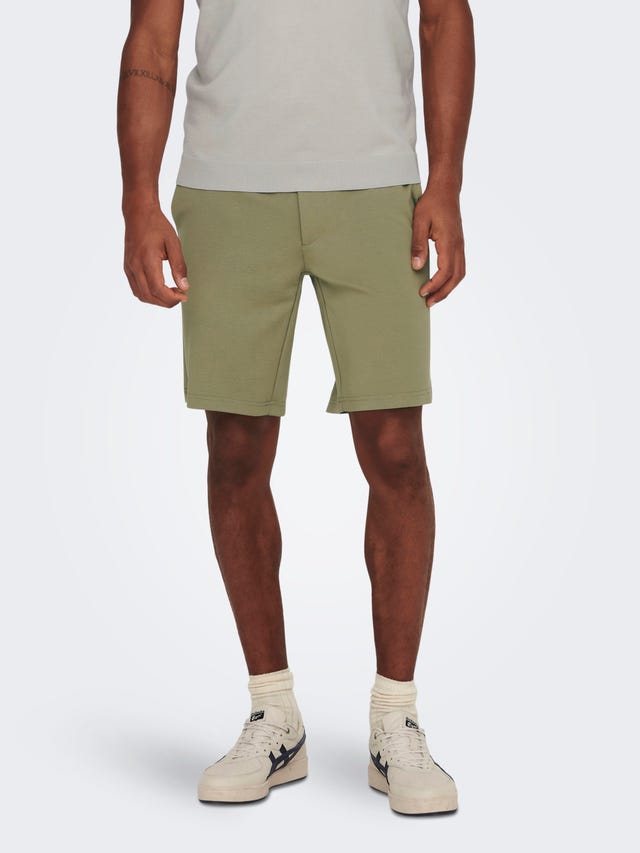 ONLY & SONS Regular Fit Mid waist Shorts - 22018667