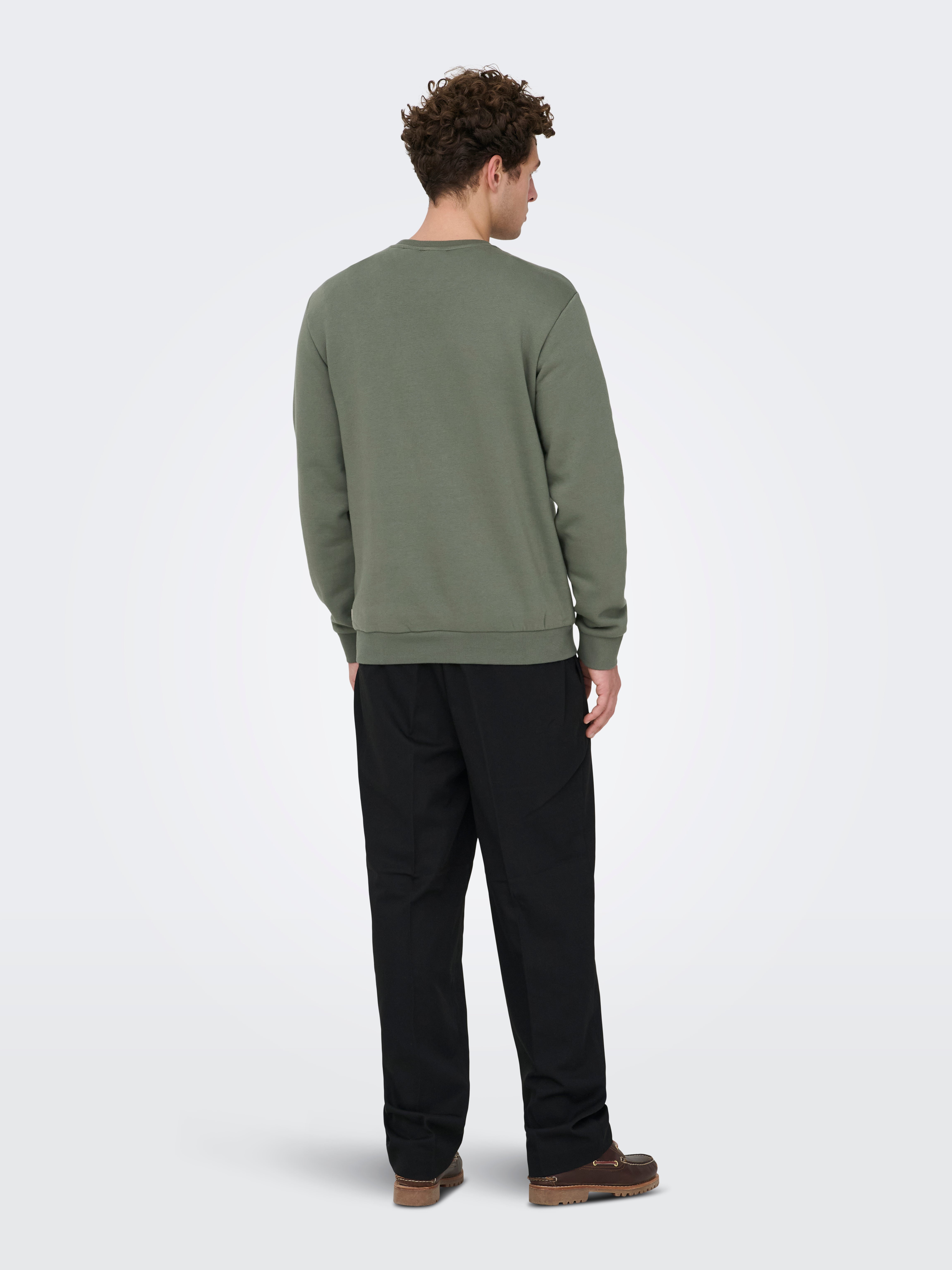 ONLY&SONS Herren Sweatshirt Mit Print - Lässig Produktbild-Vorschau 2