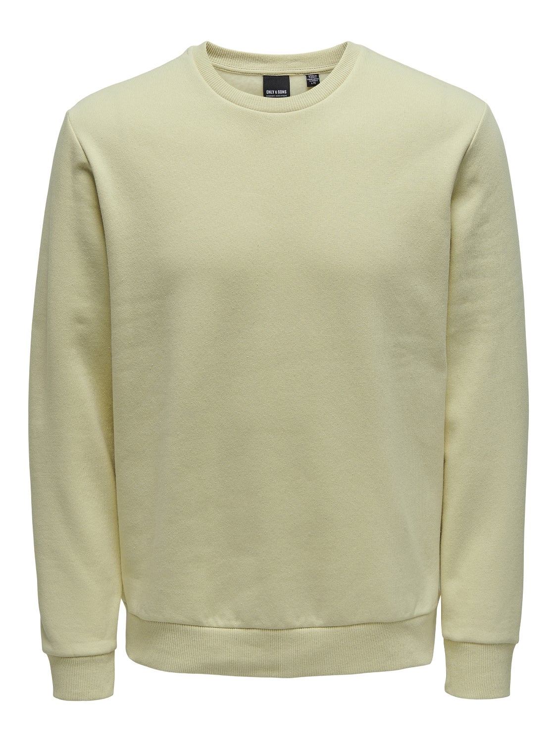 tan gildan crewneck