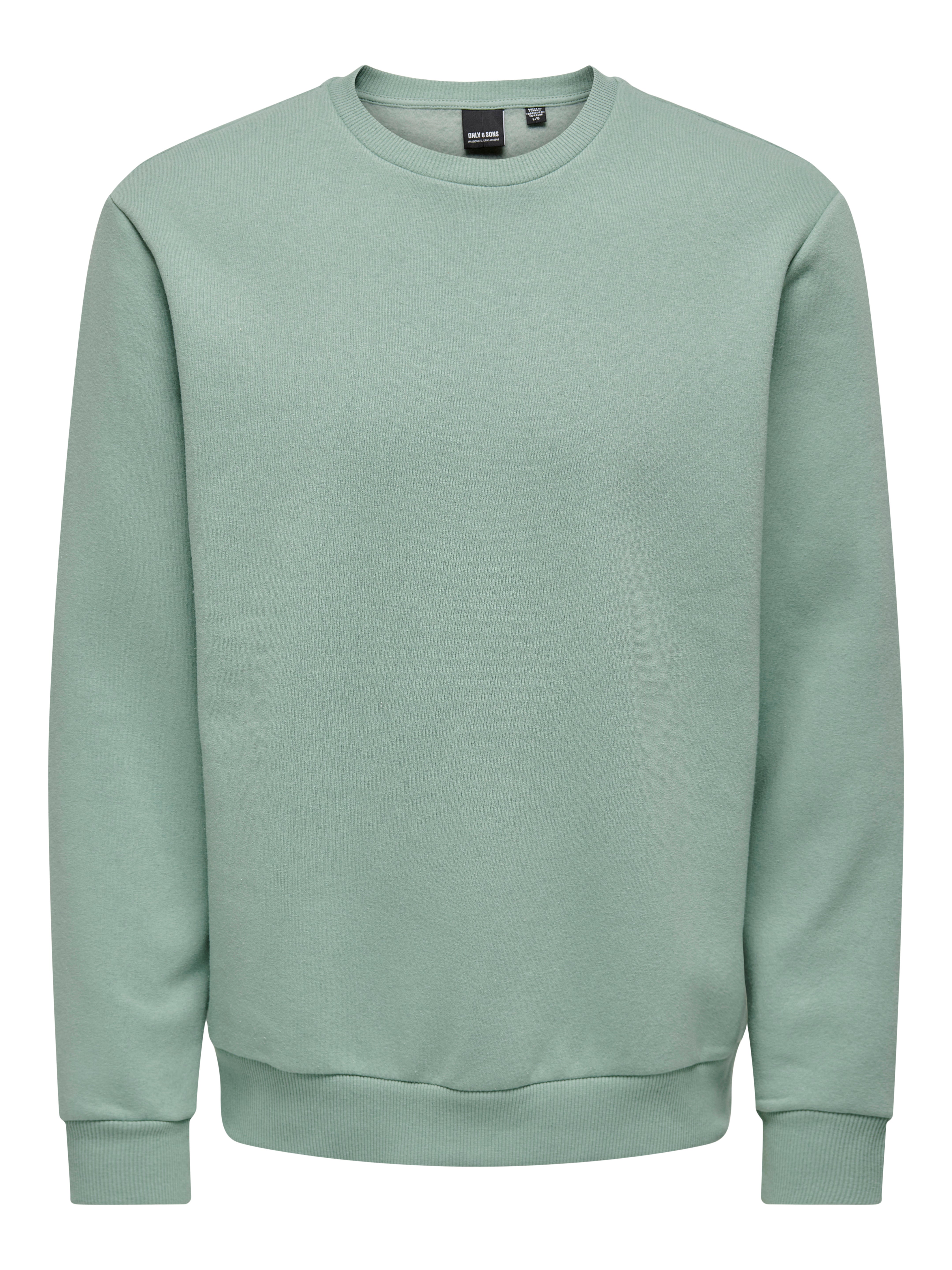 O-neck sweatshirt | Medium Grey | ONLY & SONS®