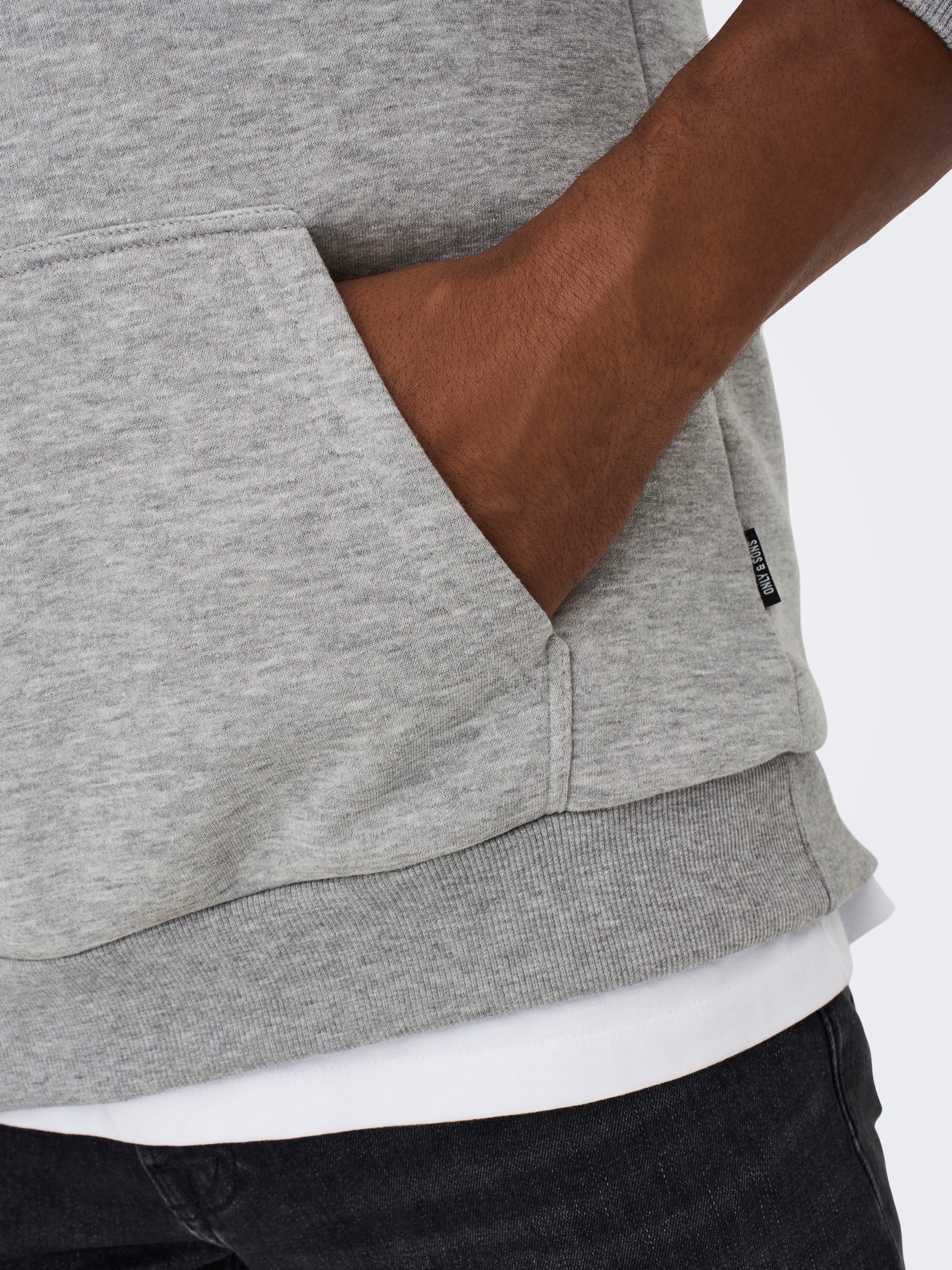 ONSCERES Sweatshirt | Light Grey | ONLY & SONS®