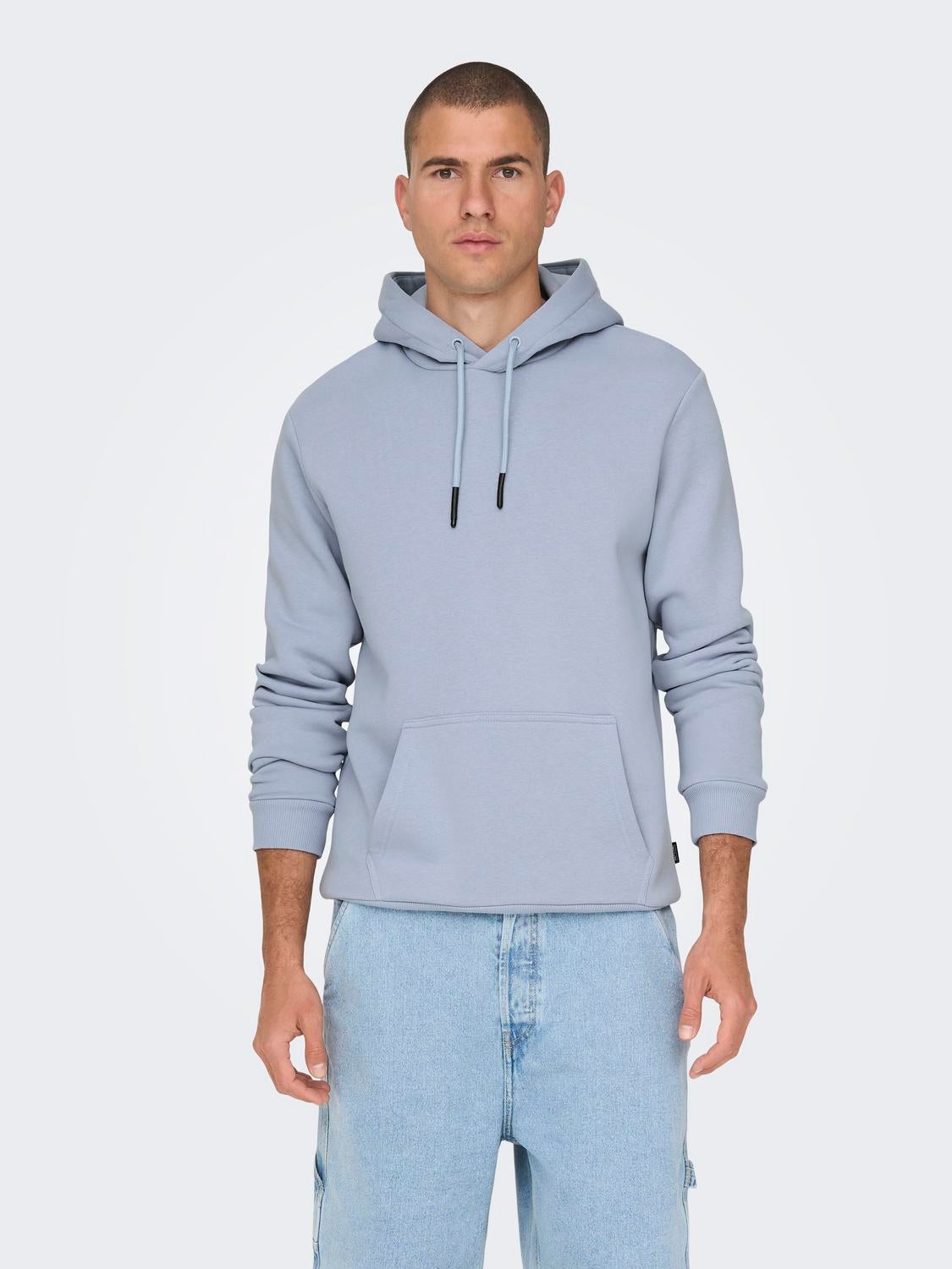 Regular Fit Sweat Hoodie with 30% discount! | ONLY & SONS®