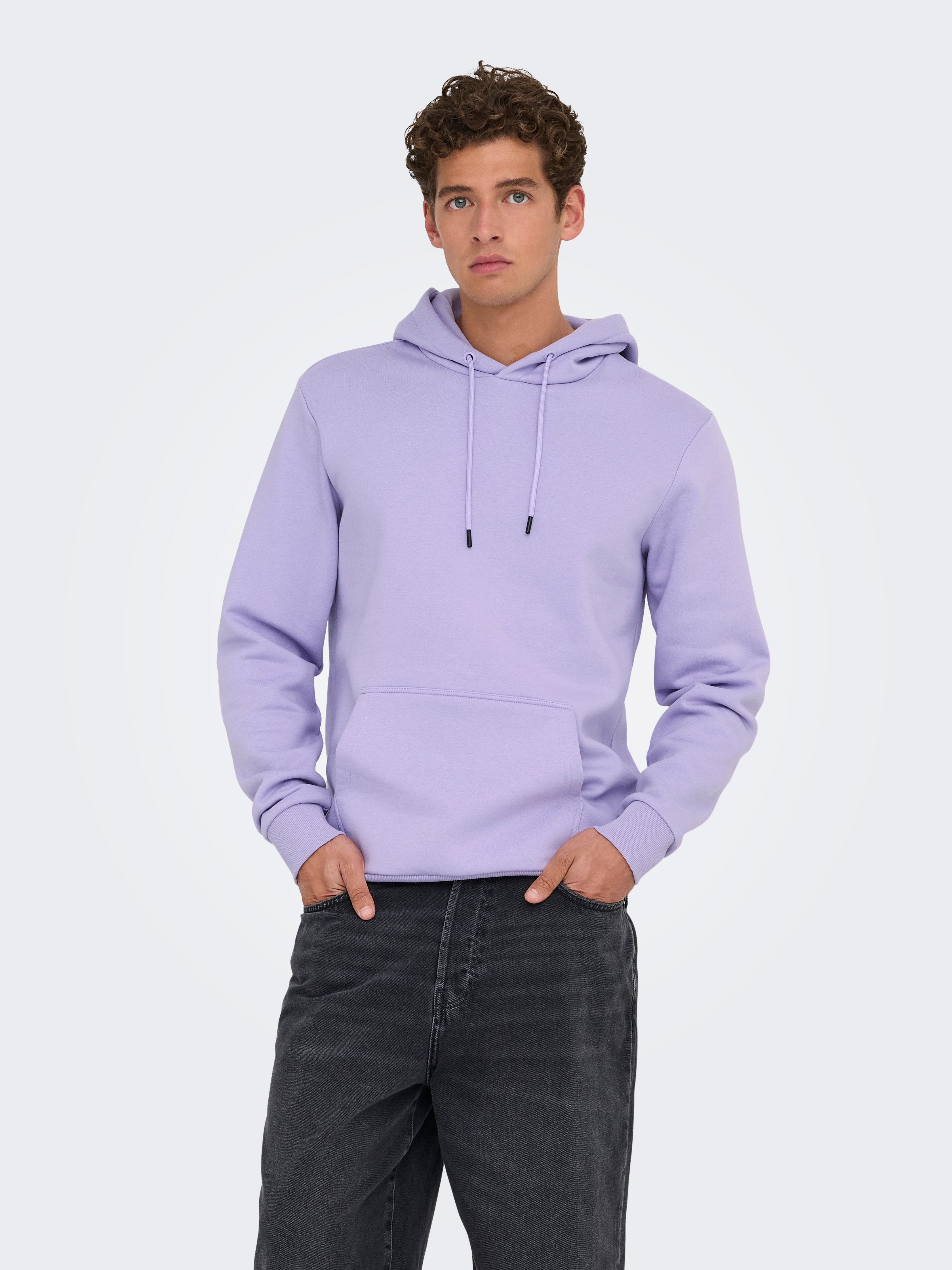 【即日発送】 Sweatshirts SONS & ONLY | More & Blue Red, Men: for Clothing