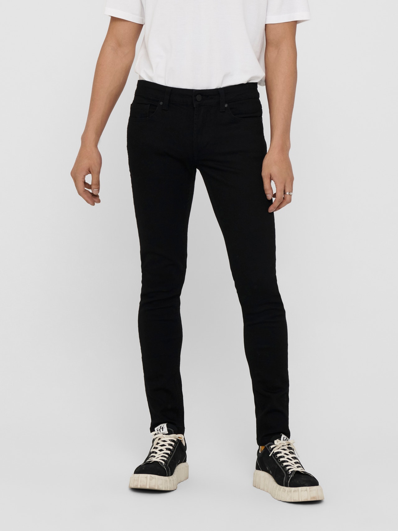 ONLY & SONS Jeans Skinny Fit -Black Denim - 22019383