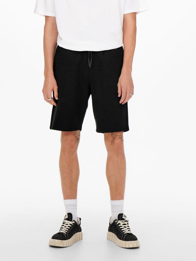 ONLY & SONS Løstsiddende sweat shorts - 22019490