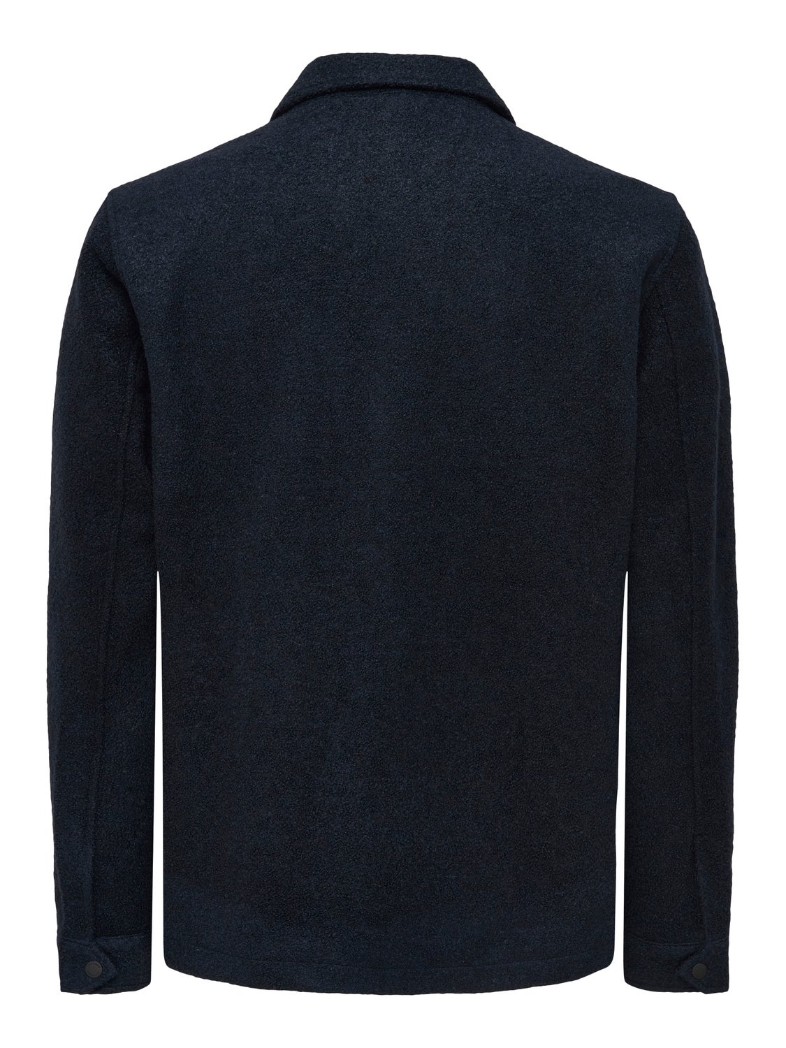 Mens navy 2024 wool jacket