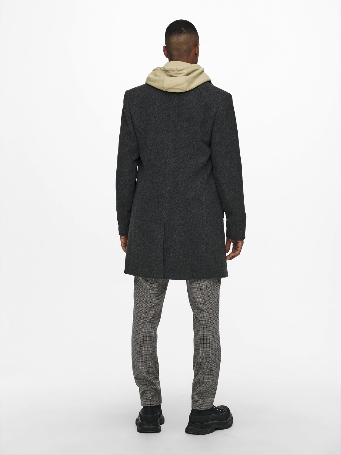 Reverskragen Mantel | Dunkelgrau | ONLY & SONS®