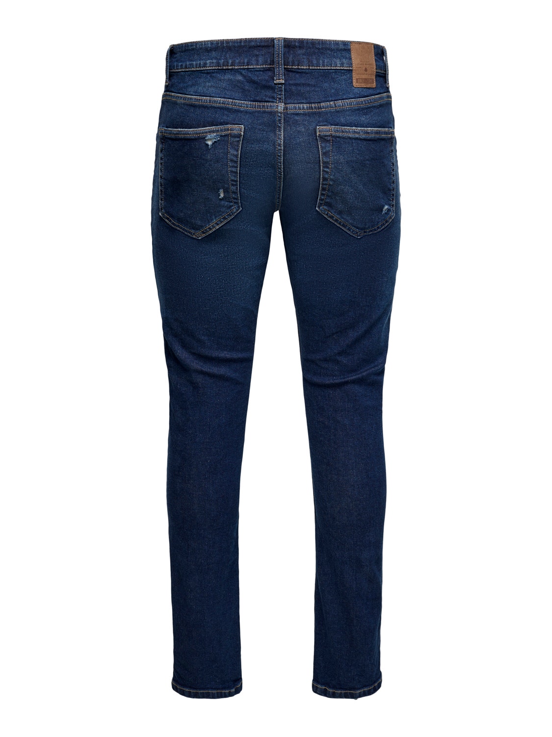 ONLY & SONS Slim Fit Mid waist Jeans -Blue Denim - 22019613