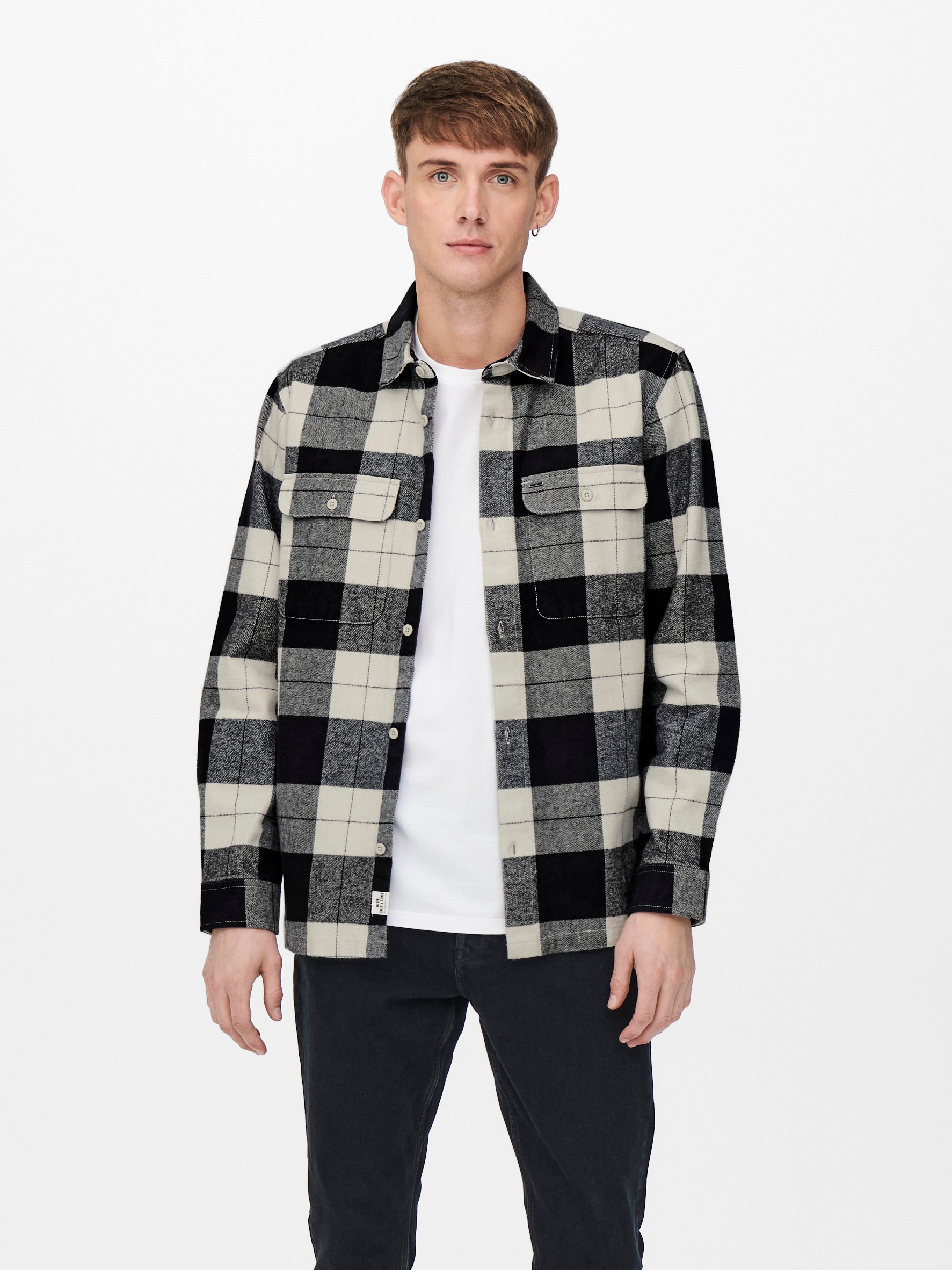 Checked Overshirt with 25% discount 