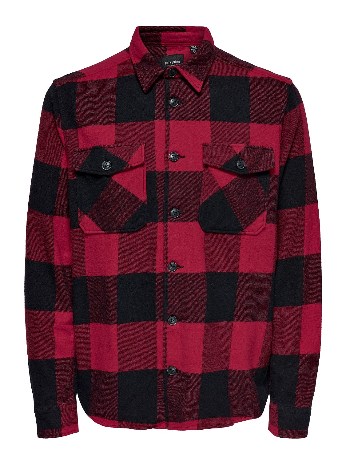 Regular fit Checked twill shirt