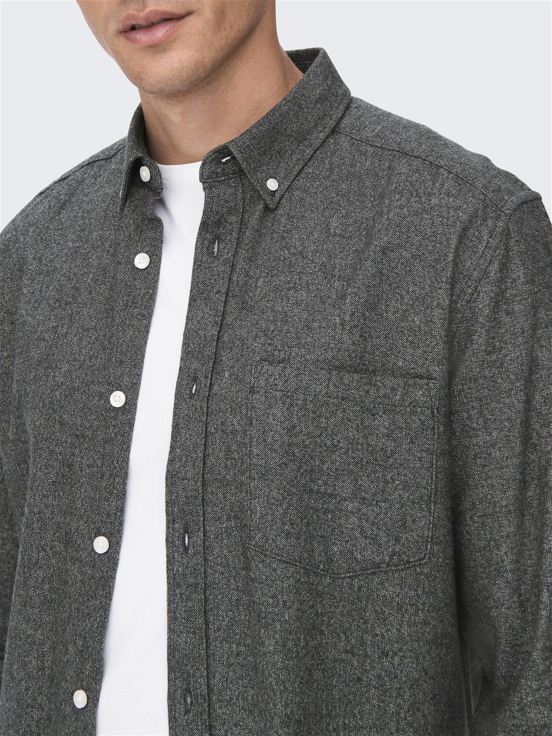ONLY & SONS Classic shirt -Black - 22019878