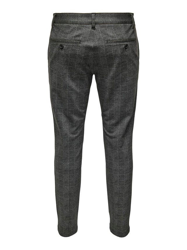 ONLY & SONS Pantalons Slim Fit Taille moyenne - 22019887