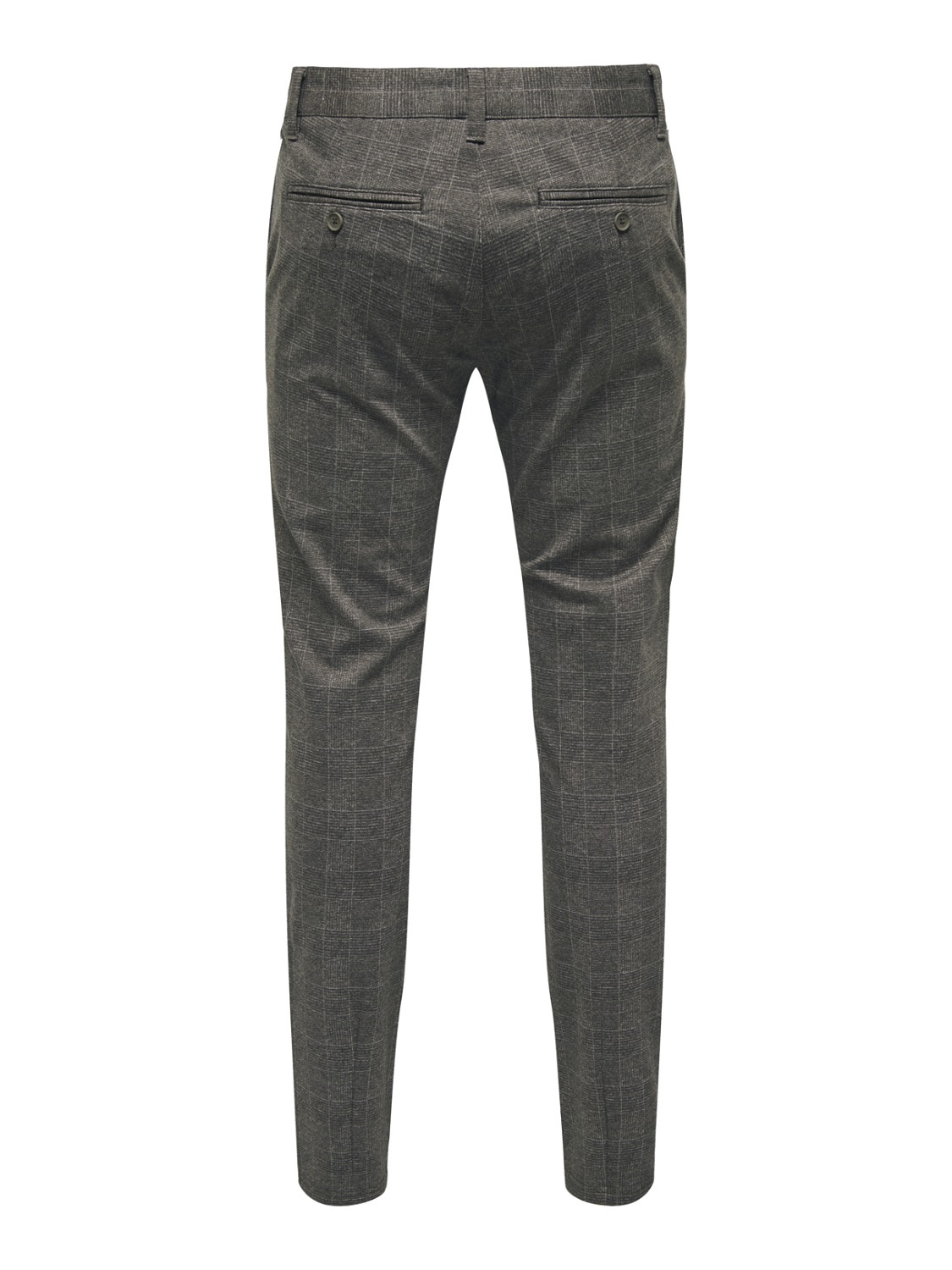 ONLY & SONS Slim Fit Mid waist Trousers -Slate Black - 22019887