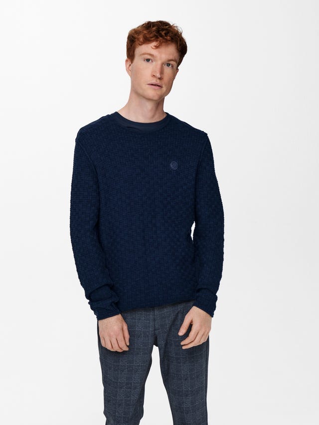 ONLY & SONS Rundhals Pullover - 22019914