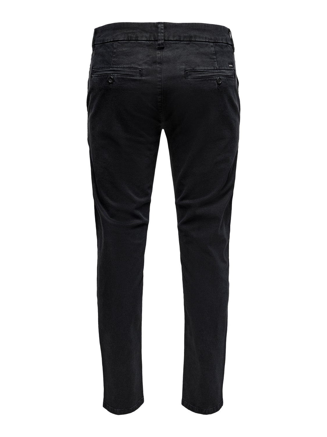 ONLY & SONS Slim Fit Mid waist Chinos -Black - 22019934