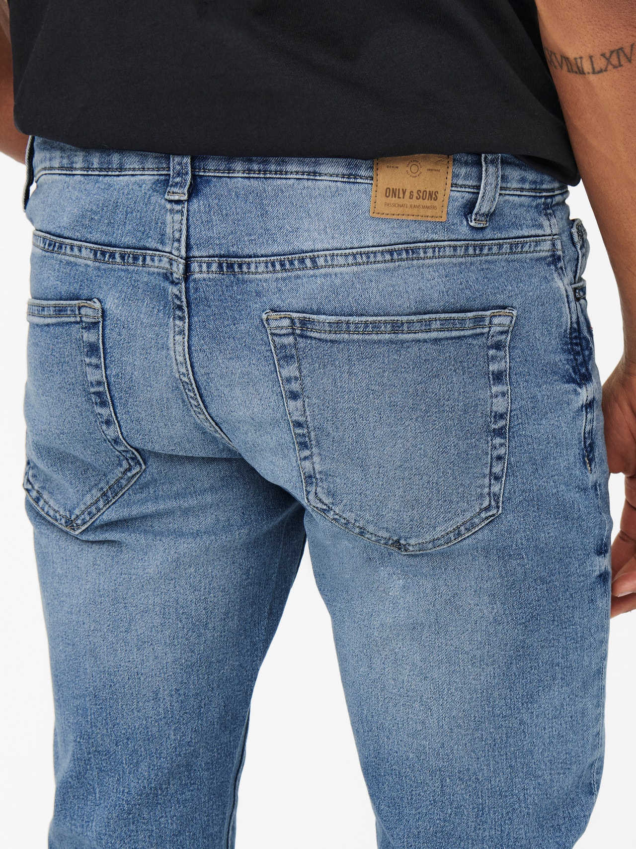 ONLY & SONS Jeans Slim Fit Taille classique -Blue Denim - 22019940