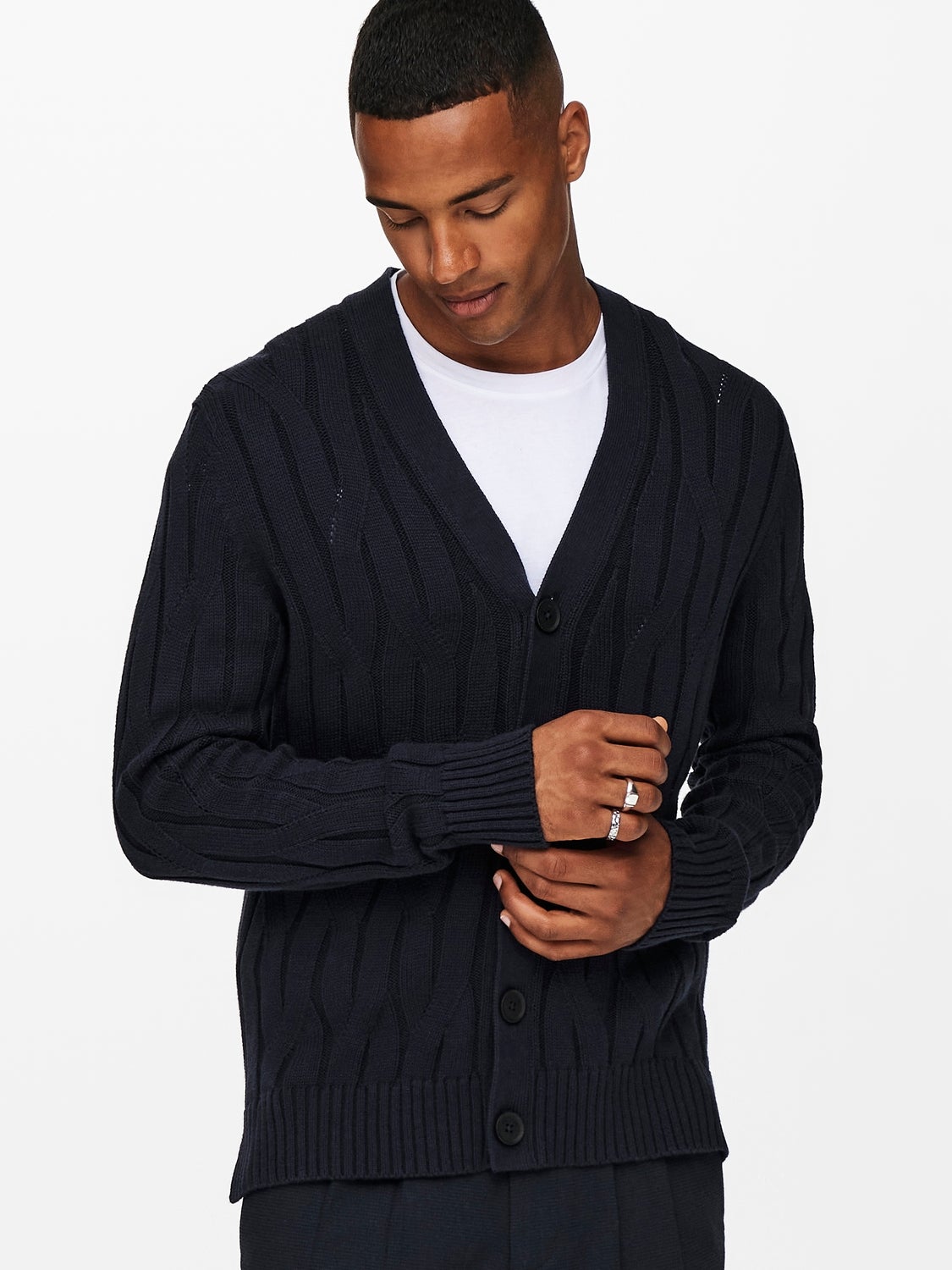 Shawl Knit Cardigan with 40% discount 