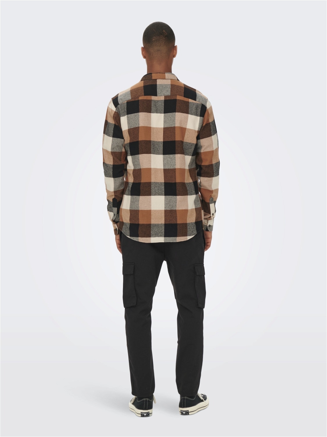 ONLY & SONS Checked shirt -Silver Lining - 22020301