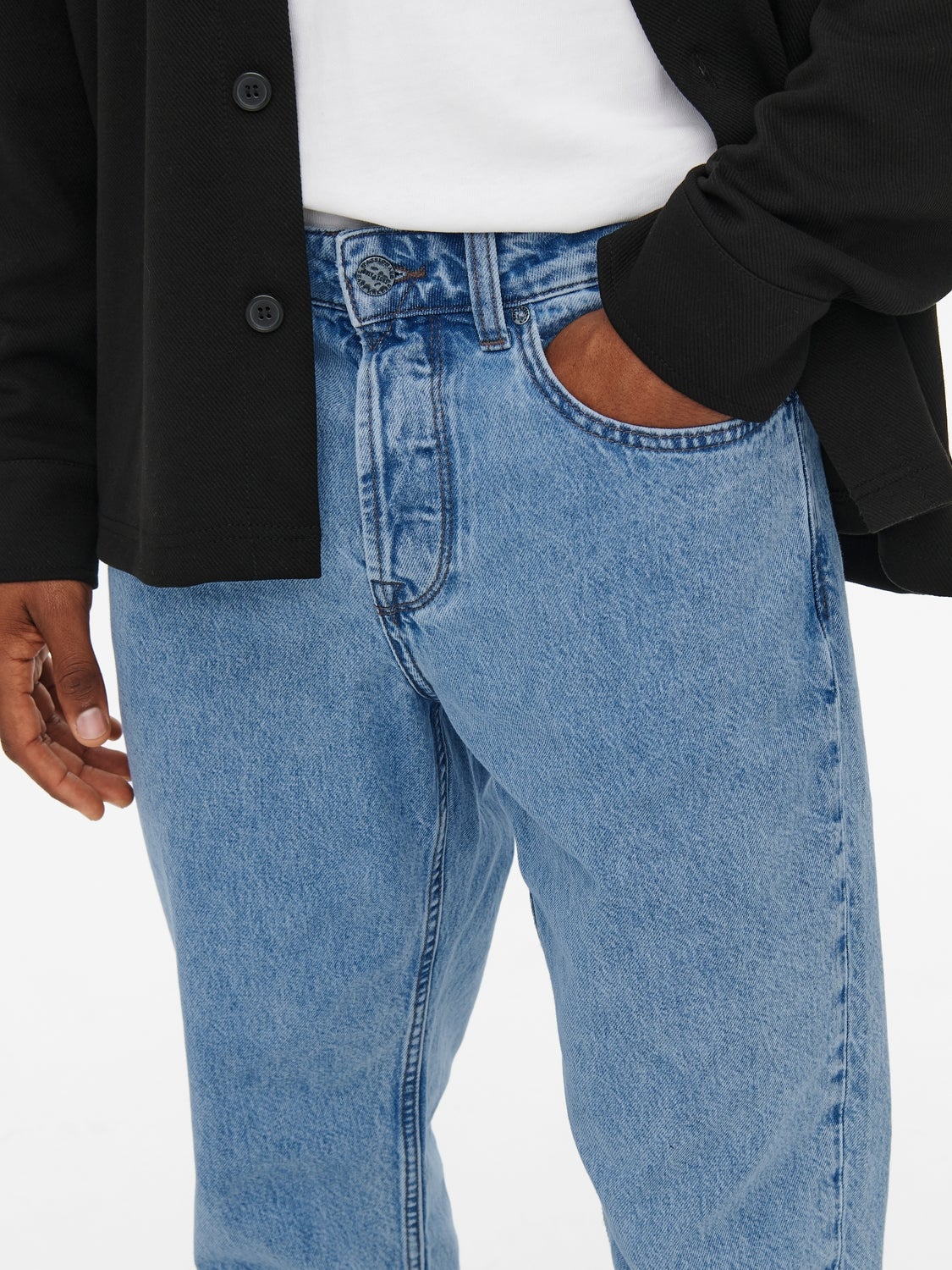 ONSAvi beam light blue Cropped jeans 