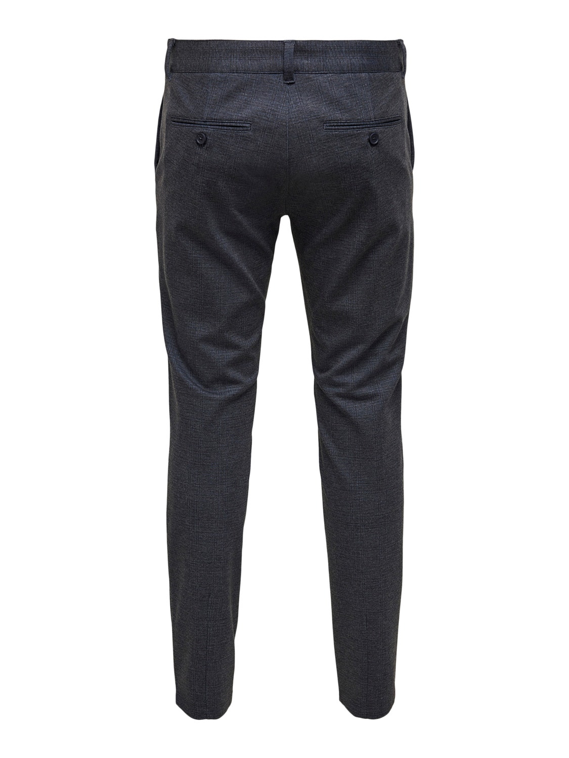 ONLY & SONS Tapered Fit Mid waist Trousers -Dark Navy - 22020391