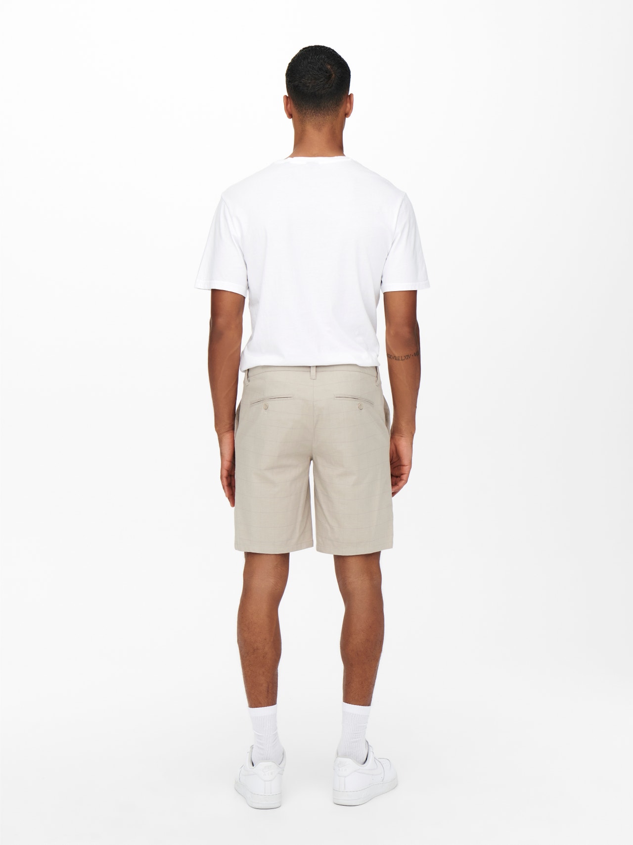 ONLY & SONS Normal passform Shorts -Chinchilla - 22020475