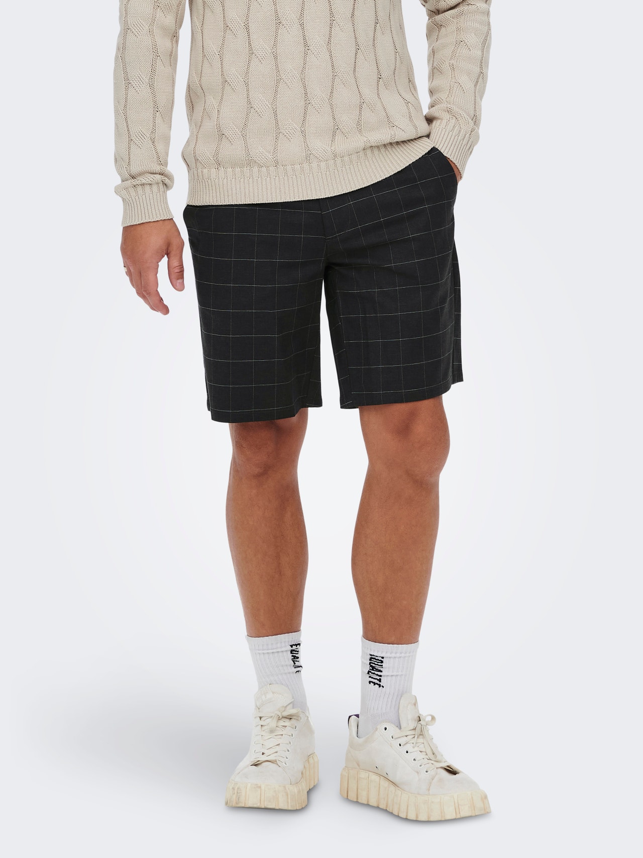 ONLY & SONS Regular Fit Shorts -Black - 22020475