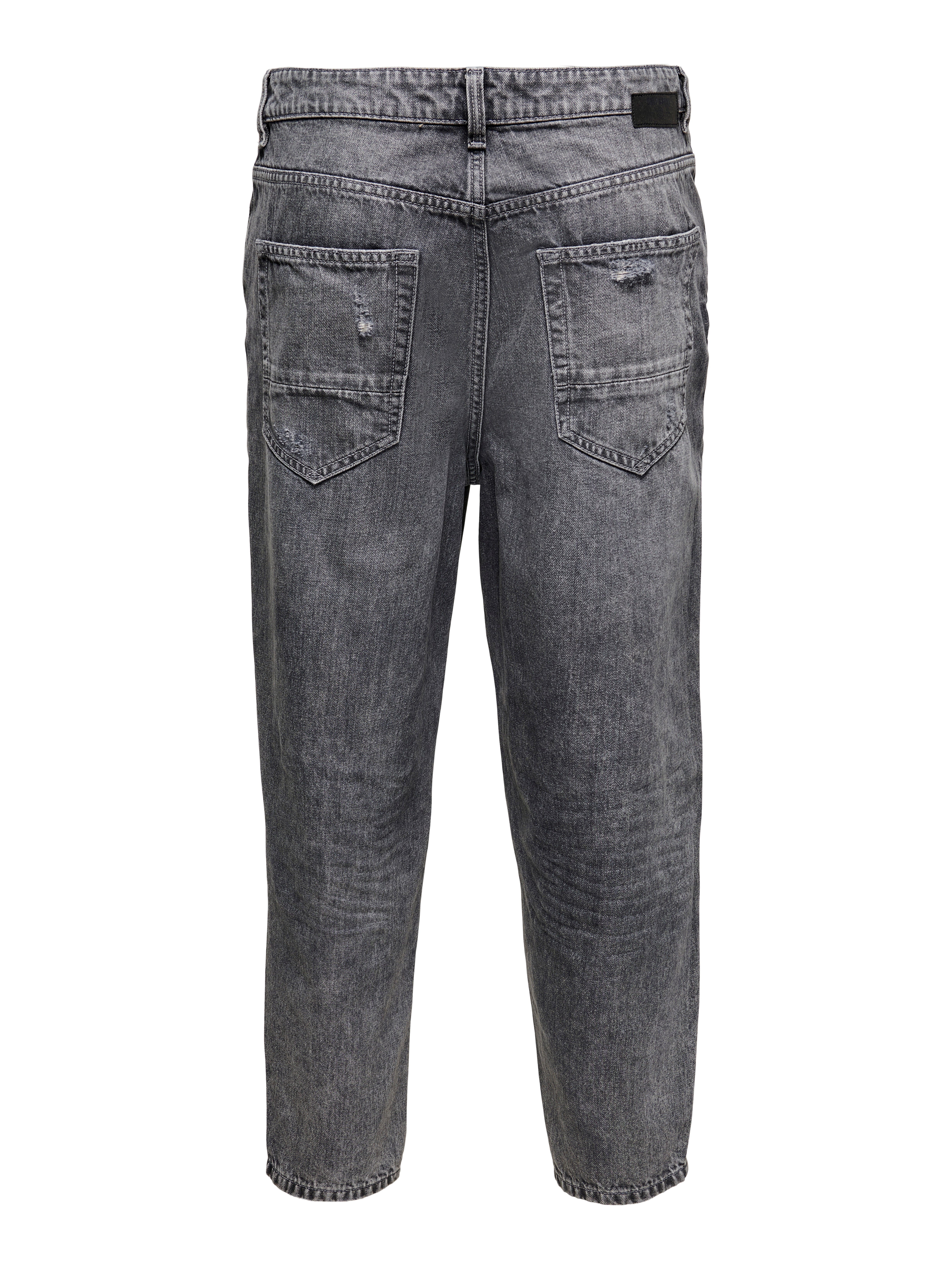 Carrot Fit Jeans | Medium Grey | ONLY 