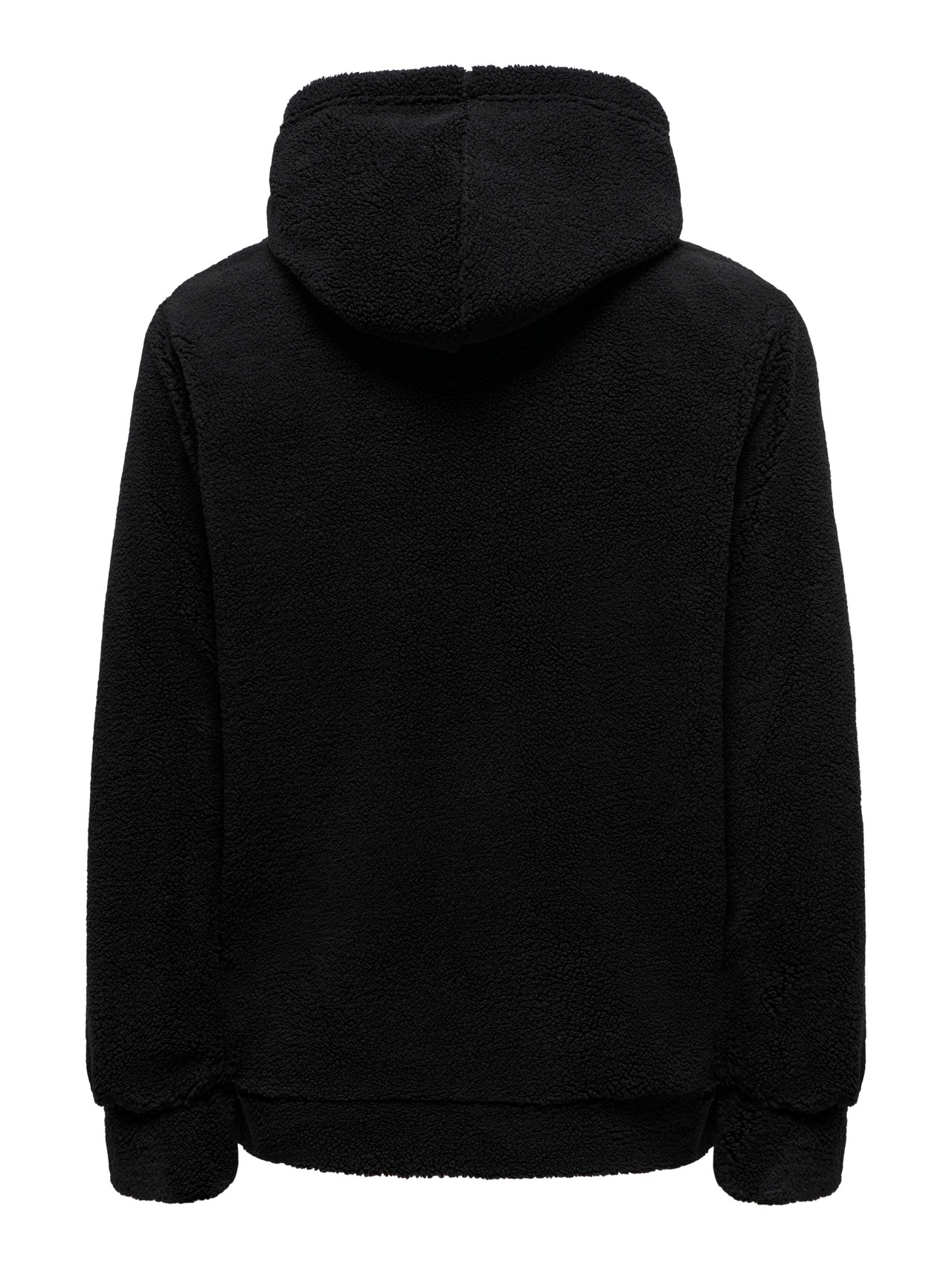 ONLY & SONS Regular Fit Hoodie Sweatshirt -Black - 22020732