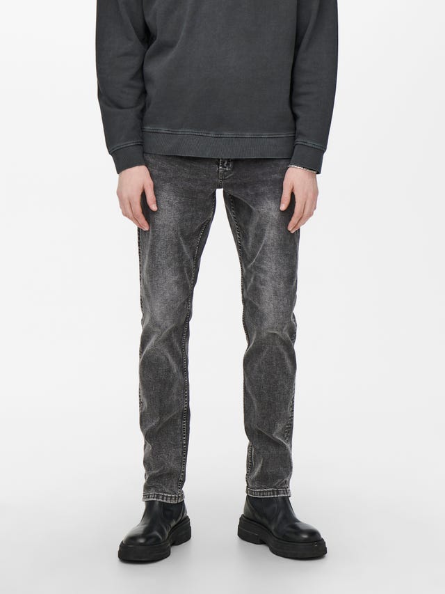 ONLY & SONS Normal geschnitten Mittlere Taille Jeans - 22020766