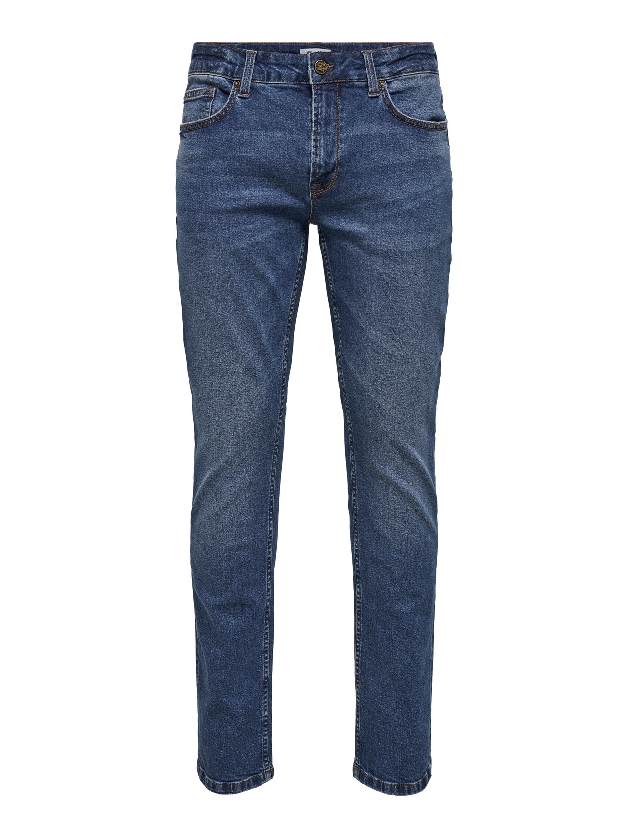 ONLY & SONS Jeans Regular Fit Taille moyenne -Blue Denim - 22020769